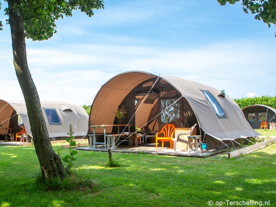 Huurtent Steenuil, Camping on Terschelling